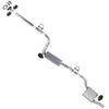 2000-2004 Ford Focus 2.0L Exhaust Resonator Pipe and Muffler