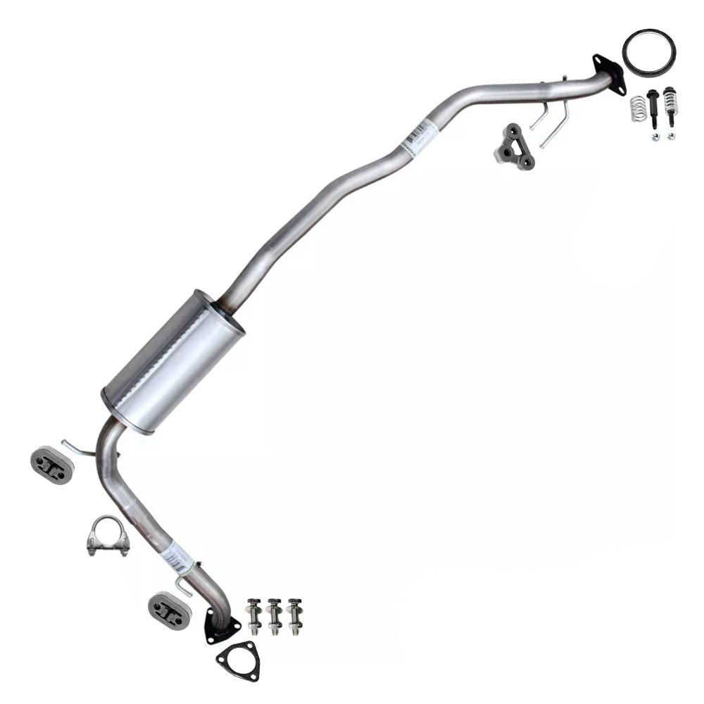2007-2008 Honda Fit 1.5L Exhaust Resonator Pipe w/ Hangers