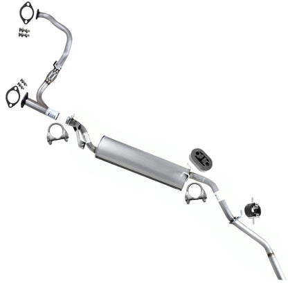 2002-2004 Nissan Xterra 3.3L Stainless Steel - Exhaust Y-Pipe Muffler Assembly