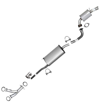 Exhaust System Kit for 2004-2009 Toyota Highlander and Lexus RX330 RX350 3.3L 3.5L