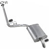 2006-2008 Hyundai Sonata 2.4L Intermediate Pipe and Muffler Exhaust