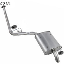 2006-2008 Hyundai Sonata 2.4L Intermediate Pipe and Muffler Exhaust
