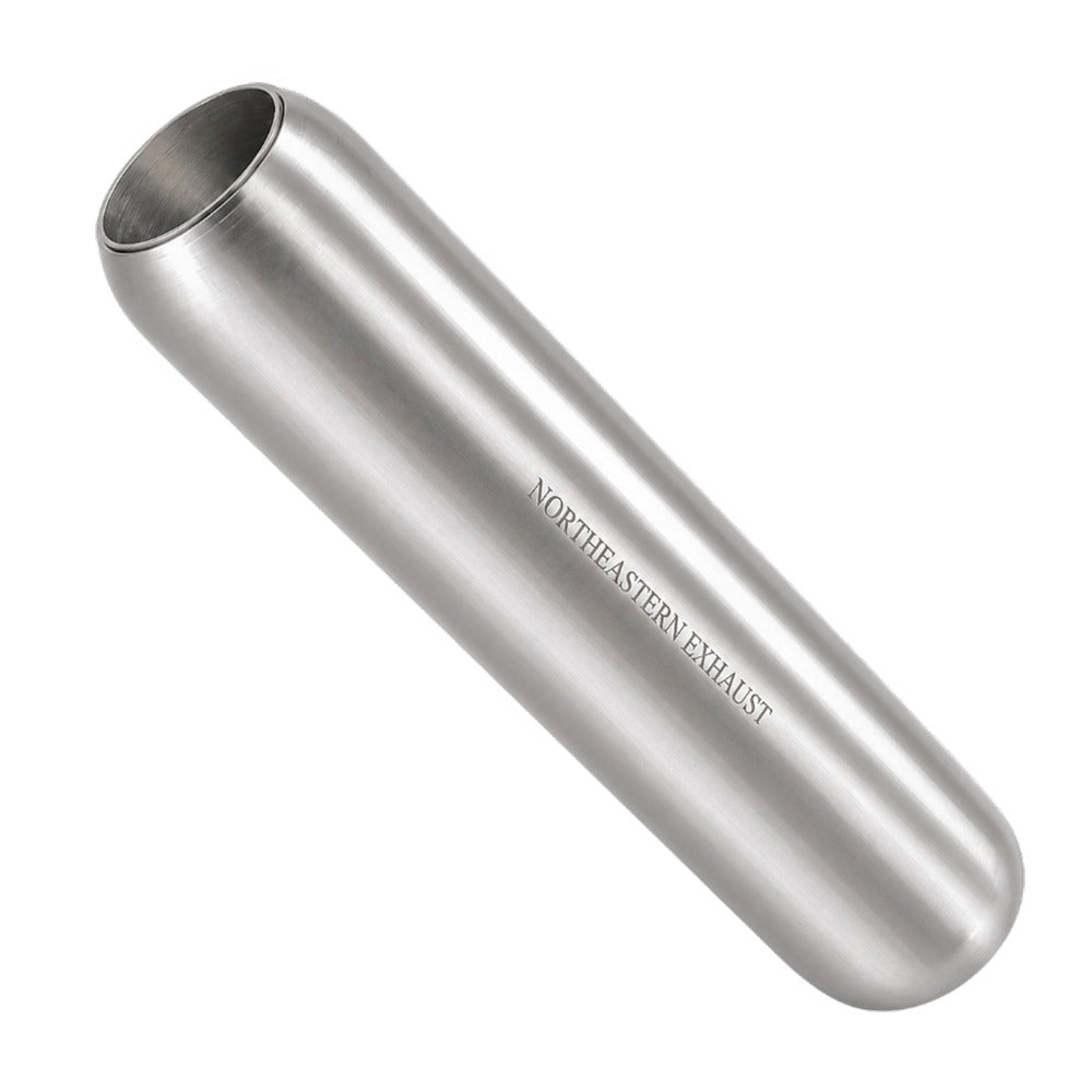 Colt Exhaust | Stainless Steel Universal Glass Pack Exhaust Resonator/Muffler 2.25" ID/OD x 18.25" Inch Long | Automotive Replacement Part