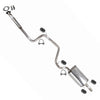 1997-2002 Buick Century 3.1L Resonator Pipe and Muffler Exhaust