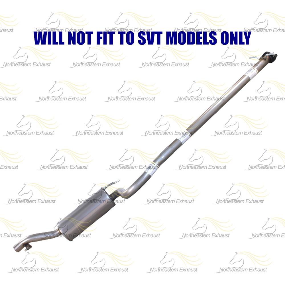 2000-2004 Ford Focus 2.0L Stainless Steel Center Exhaust Muffler