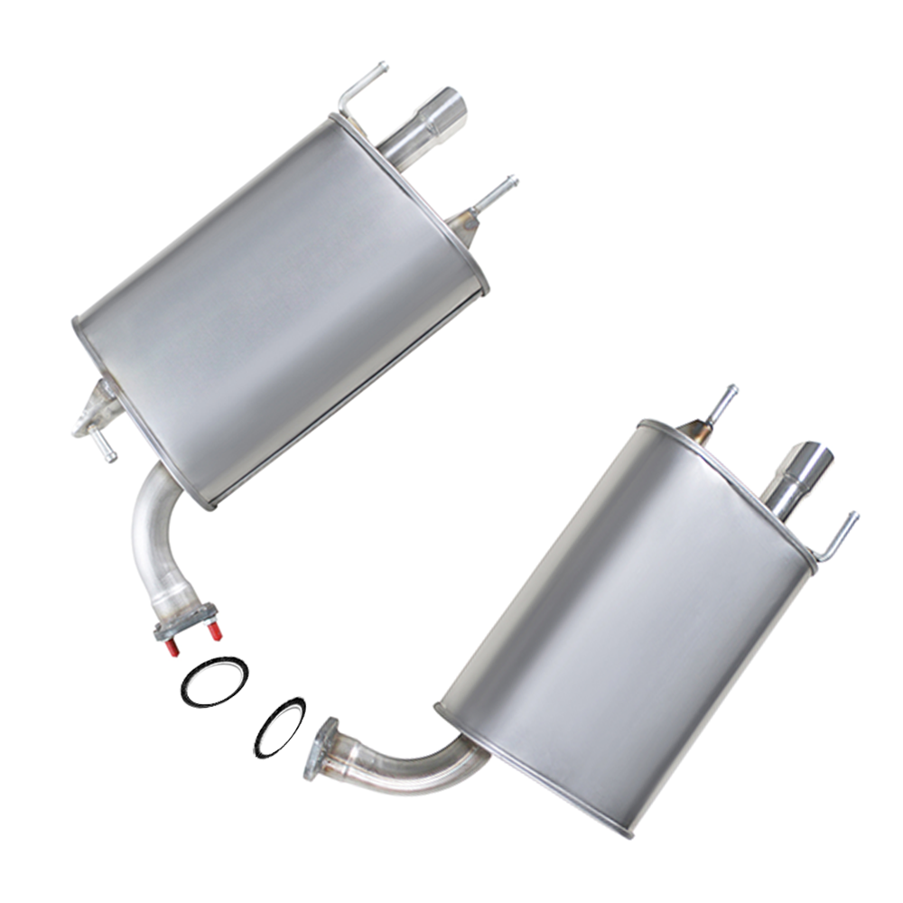 Pair of Muffler for 2007-2012 Lexus ES350 3.5L and 2007-2011 Toyota Camry 3.5L