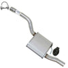 Northeastern Exhaust | Stainless Steel Exhaust Muffler Assembly Compatible for Ford Focus 2000-2004 2.0L | Hatchback | Free Clamp Included | Automotive Replacement Part