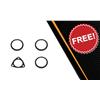 Rear Catalytic Converter Front Flex Exhaust Pipe for 2005-2008 Honda Pilot 3.5L | 2006-2008 Ridgeline 3.5L | 2003-2006 Acura MDX 3.5L
