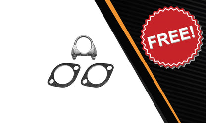 Northeastern Exhaust | Stainless Steel EPA-Approved Catalytic Converter Front Pipe Resonator Exhaust System Kit Compatible for 2004-2008 Chevrolet Aveo 1.6L | Free Gaskets and Clamp Included
