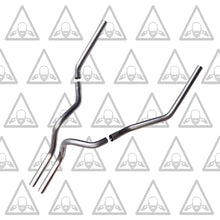 1987–2004 Dodge Ram 1500 and 2500 Dual 2.5'' Mandrel-Bent Pipe with Black Tips and 3" Center Diameter Dual Chamber Muffler Exhaust Kit