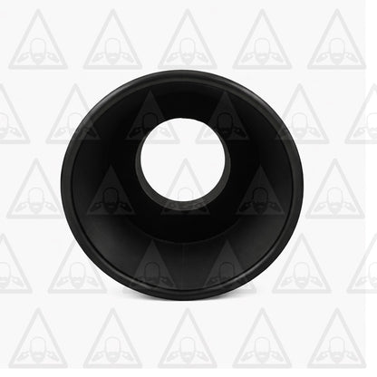 Colt Exhaust High Temperature Black Coated Diesel Truck Bolt On Exhaust Tip (5" x 7" x 15")