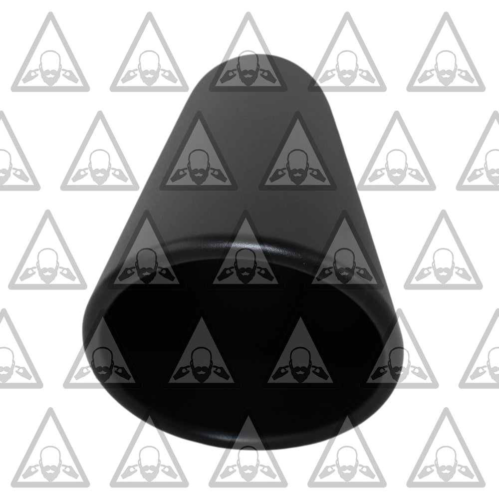 Pair of Universal Black Coated Exhaust Tips ( 2.5" ID x 4" OD x 18" Long )