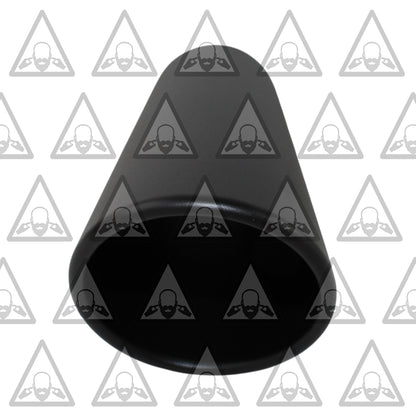 Pair of Universal Black Coated Exhaust Tips ( 2.5" ID x 4" OD x 18" Long )