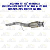 2014-2018 Chevy Silverado 1500 4.3L Stainless Steel Exhaust Pipe | 153in WB only