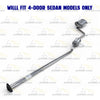 1998-2002 Honda Accord 2.3L Resonator Pipe and Muffler Exhaust Kit | For 4-Door Only