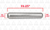 Colt Exhaust | Stainless Steel Universal Glass Pack Exhaust Resonator/Muffler 2.25" ID/OD x 18.25" Inch Long | Automotive Replacement Part