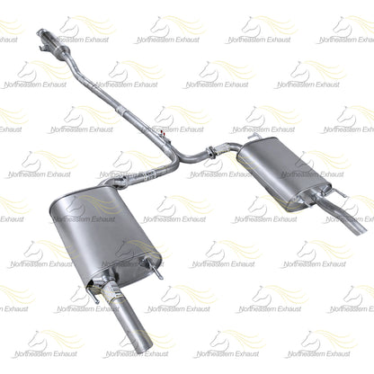 2005-2012 Toyota Avalon 3.5L Exhaust Resonator Pipe and Pair of Muffler