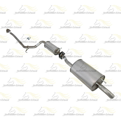2012-2015 Honda Civic 1.8L Exhaust Pipe, Resonator & Muffler - For SEDAN Model & GAS, CNG engine