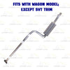 2000-2004  Ford Focus 2.0L Exhaust Muffler Assembly