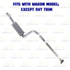 2000-2004  Ford Focus 2.0L Exhaust Muffler Assembly