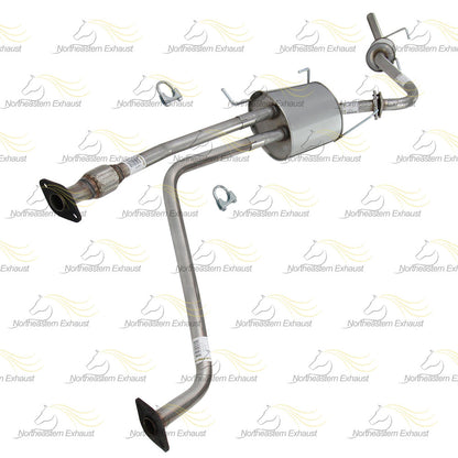 Exhaust Pipes Muffler and Resonator for 1996-2000 Nissan Pathfinder | 1997-2000 Infiniti QX4 | 3.3L