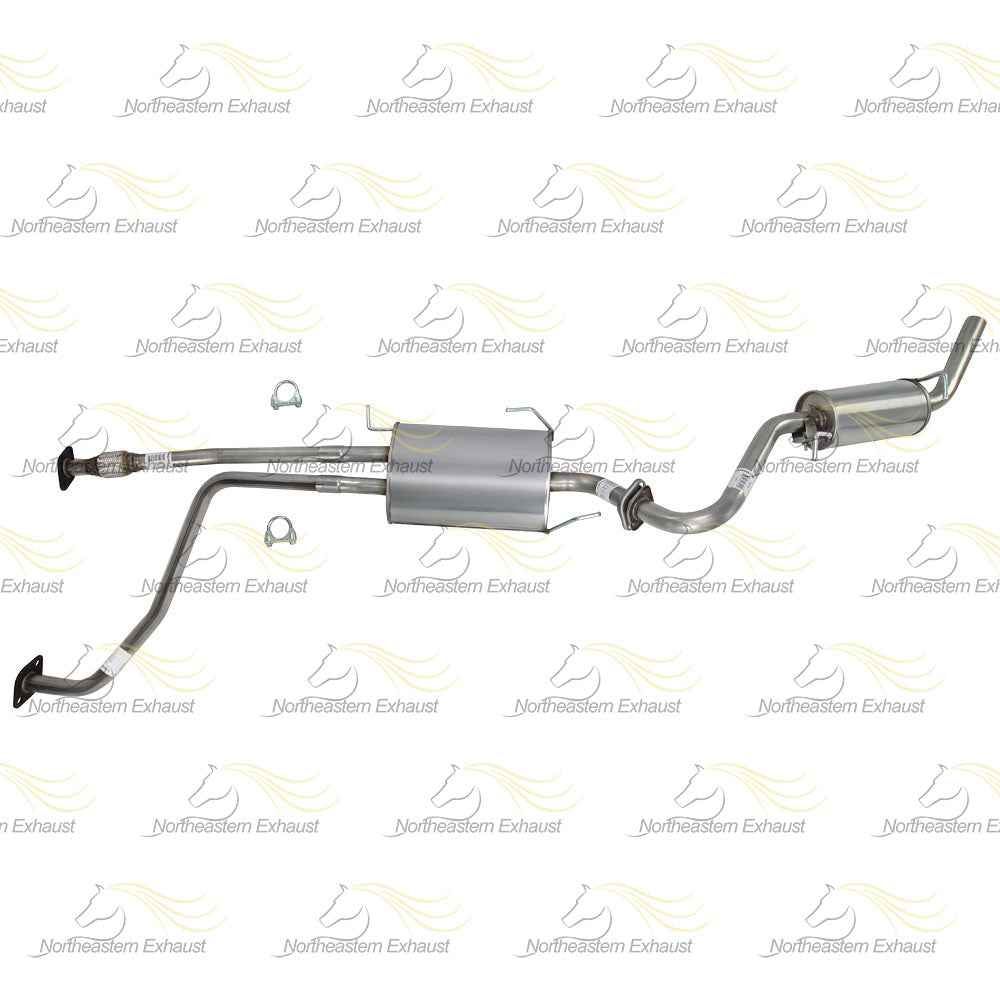 Exhaust Pipes Muffler and Resonator for 1996-2000 Nissan Pathfinder | 1997-2000 Infiniti QX4 | 3.3L