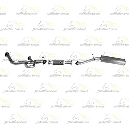2002-2004 Honda Odyssey 3.5L Front Pipe, Catalytic and Resonator Pipe