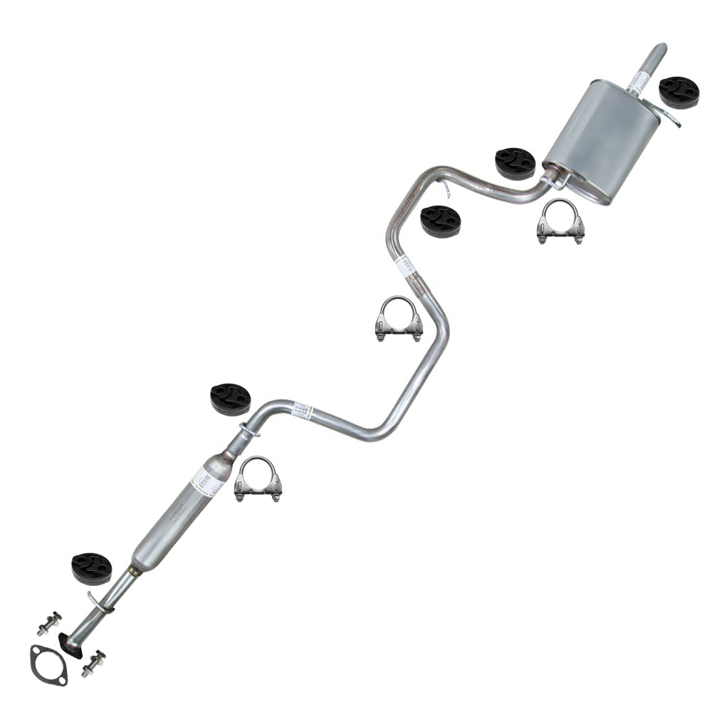Cat-back Exhaust System for 2004-2008 Chevrolet Malibu 2.2L | 2004-2006 Malibu 3.5L