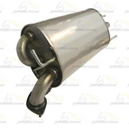 Northeastern Exhaust | Stainless Steel Resonator, Muffler Exhaust System Kit Compatible for Toyota Camry 2002-2006 3.0L| Lexus ES300 2002-2003 3.0L | Free Gaskets and Clamp Included