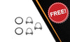 Northeastern Exhaust  |  Stainless Steel EPA-Approved Catalytic Converter, Resonator Pipe, Muffler, & Tail Pipe Exhaust System Kit Compatible for 2004-2006 Toyota Sienna 3.3L | Free Gaskets and Clamp Included | FWD
