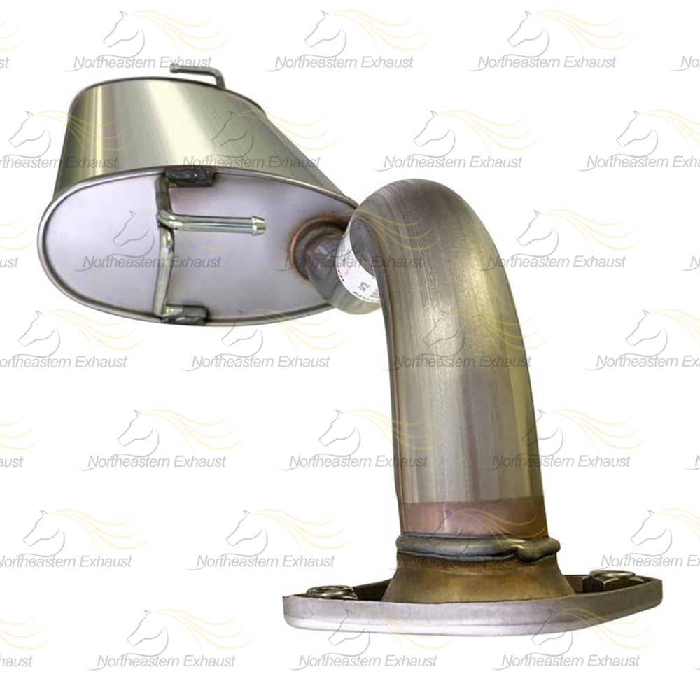 Northeastern Exhaust | Stainless Steel Resonator Pipe, Muffler Exhaust System Kit Compatible for Toyota Corolla 2005-2008 1.8L | Will Only fit to Toyota Corolla 2005 Year Model with 1ZZ Engine after 04/2005 | Free Gasket, Clamp & Spring Bolt Kit Included