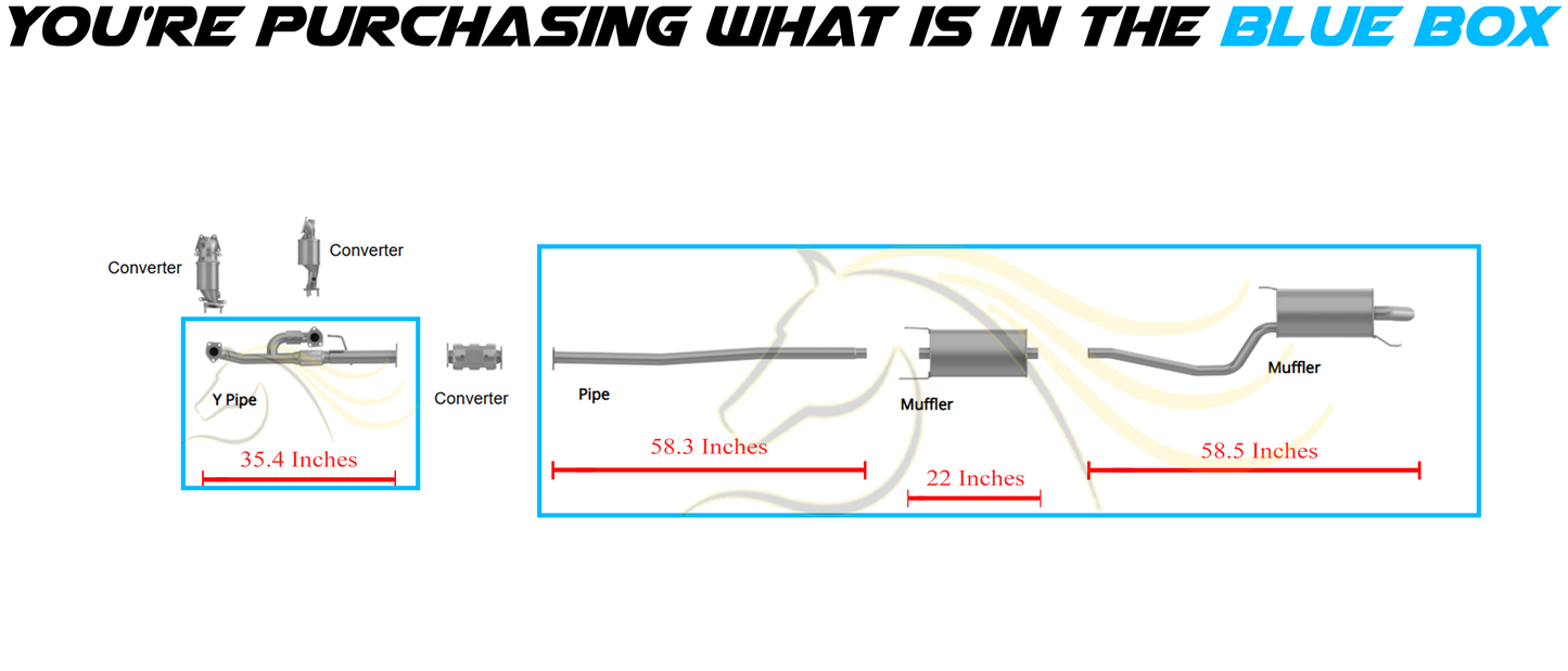 2006-2008 Honda Ridgeline 3.5L Exhaust Pipes and Mufflers