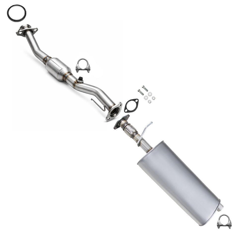 2006-2007 Rainier Trailblazer Envoy 4.2L EPA Approved Exhaust Catalytic and Muffler Kit