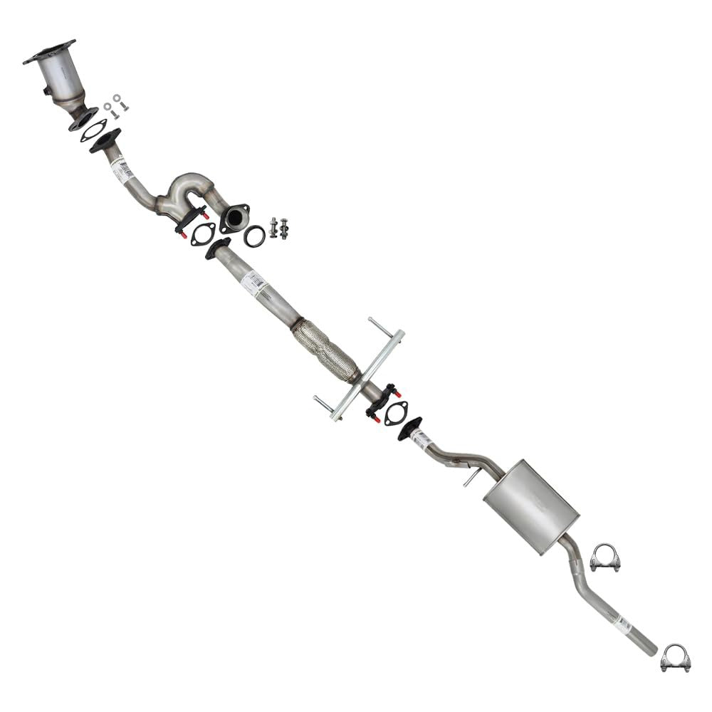 2008-2012 Mazda CX-9 3.7L EPA Approved Driver Side Catalytic Front Y-Pipe & Flex Pipe Resonator Kit