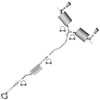 2007-2010 Ford Edge and Lincoln MKX 3.5L Exhaust System Kit