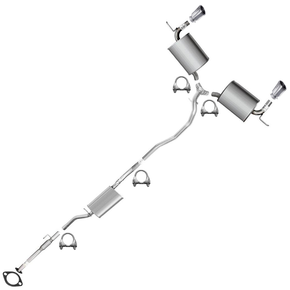 2007-2010 Ford Edge and Lincoln MKX 3.5L Exhaust System Kit