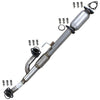 Rear Catalytic Converter Front Flex Exhaust Pipe for 2005-2008 Honda Pilot 3.5L | 2006-2008 Ridgeline 3.5L | 2003-2006 Acura MDX 3.5L
