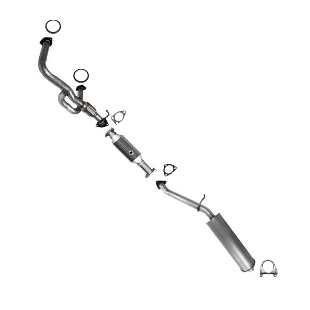 2002-2004 Honda Odyssey 3.5L Front Pipe, Catalytic and Resonator Pipe