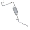 Exhaust Pipes and Muffler for 2005-2018 Nissan Frontier | 2009-2012 Suzuki Equator | 2.5L