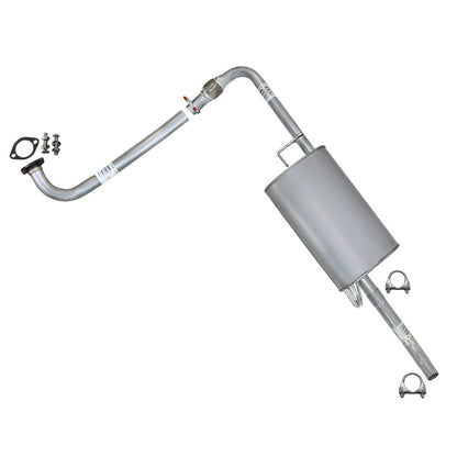 2005-2018 Frontier, Equator 2.5L Direct Fit Front Pipe Exhaust Muffler Kit
