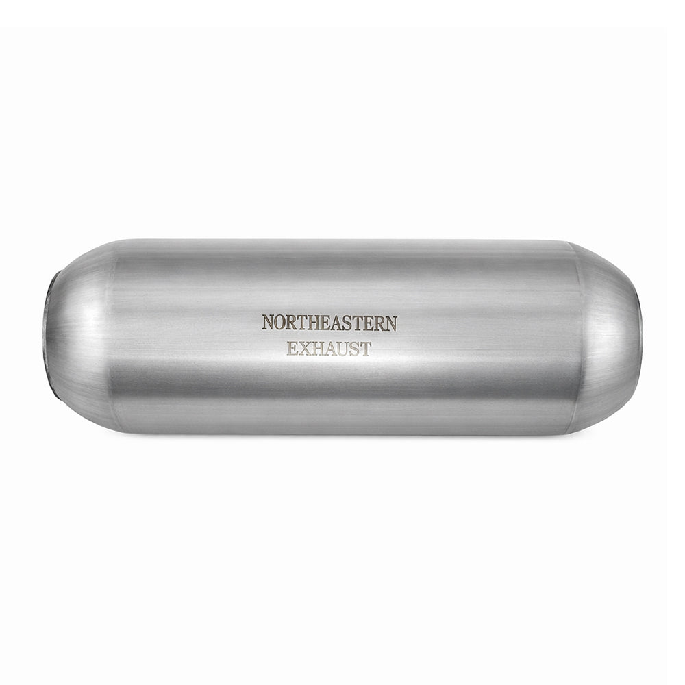Exhaust Universal GlassPack Resonator/Muffler | 2.5" Inlet | 2.6" Outlet | 12" Inch Long