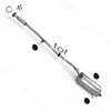 1998 Subaru Forester 2.5L Resonator Pipe and Muffler Exhaust