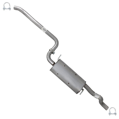2012-2015 Ram C/V 3.6L Exhaust Intermediate Pipe & Muffler Kit | Stainless Steel