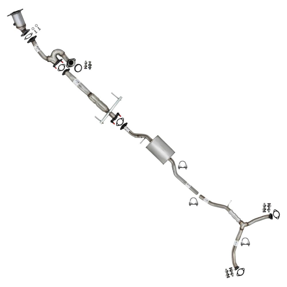 2007 Mazda CX-9 3.5L | 2008-2012 Mazda CX-9 3.7L Driver Side Catalytic w/ Exhaust System Kit