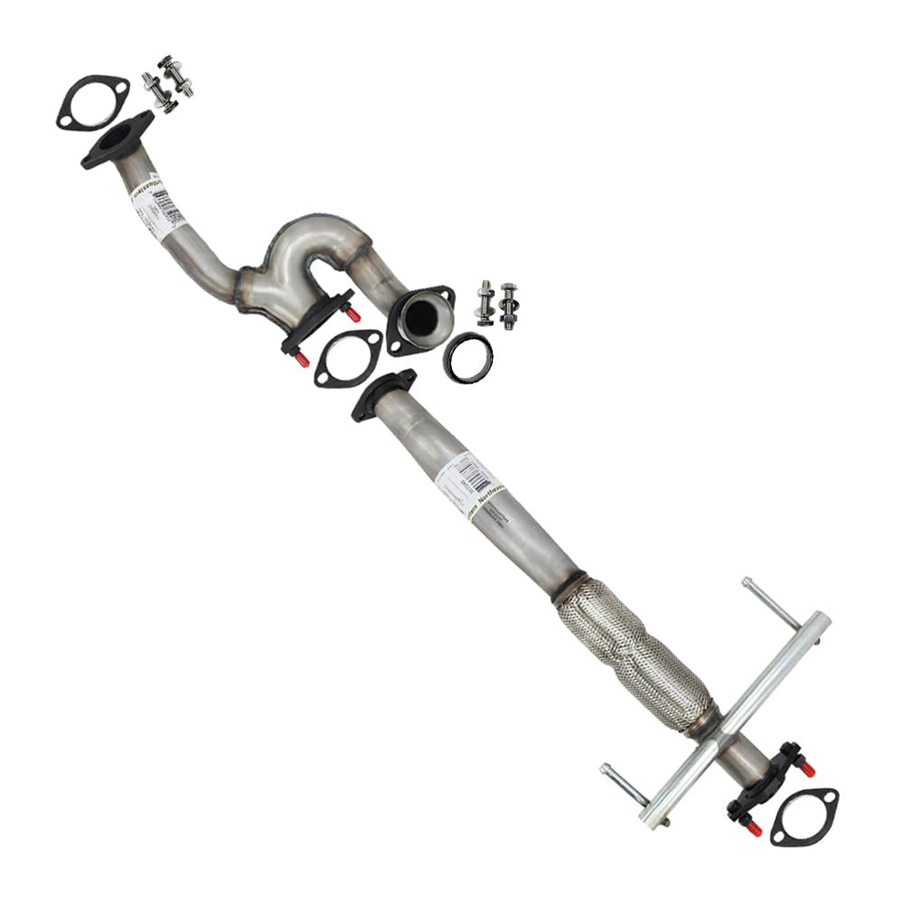 Stainless Steel Front Y-Pipe & Flex Pipe Kit for 2007 Mazda CX-9 3.5L | 2008-2012 CX-9 3.7L