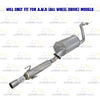 2004-2010 Toyota Sienna 3.3L 3.5L Resonator Pipe and Muffler Exhaust