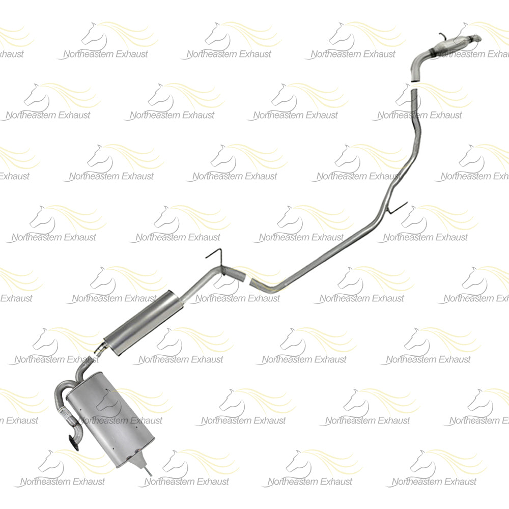 2004-2009 Nissan Quest 3.5L Exhaust Muffler and Pipes