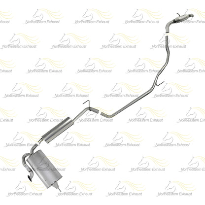 2004-2009 Nissan Quest 3.5L Exhaust Muffler and Pipes
