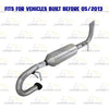 2011-2016 Scion TC 2.5L  Direct-Fit Exhaust Rear Muffler