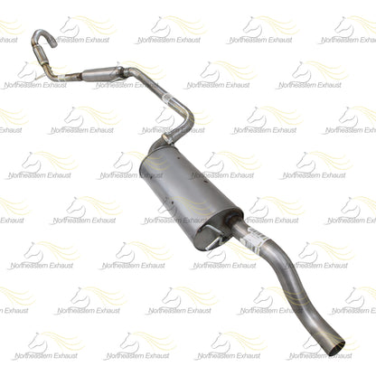 2011-2016 Chrysler Town & Country 3.6L Resonator Intermediate Pipe & Muffler Kit | Stainless Steel